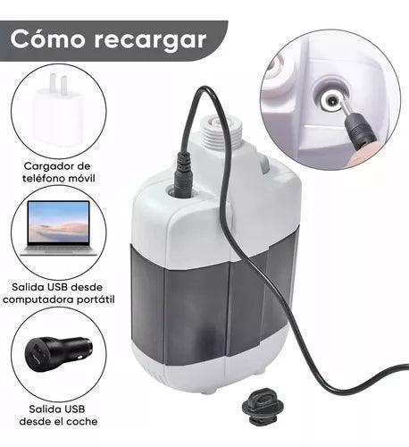 ✅🌊 Ducha Portátil Eléctrica Recargable ✅🌊 - SportFree