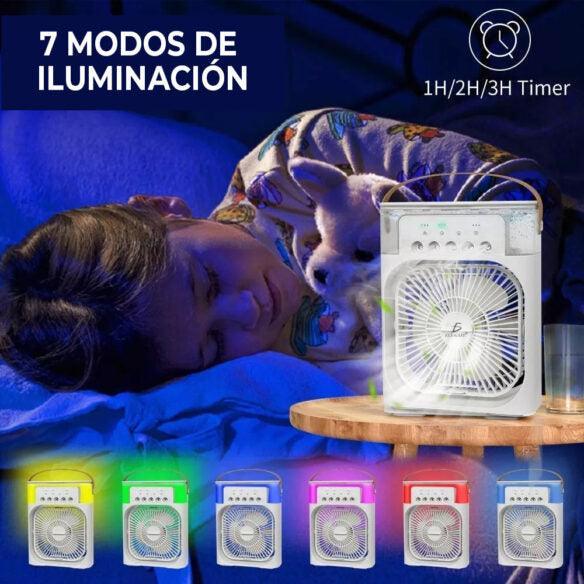 Ventilador Humidificador RGB (Aromaterapia) - SportFree