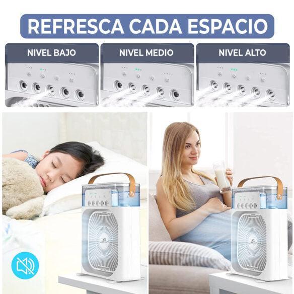 Ventilador Humidificador RGB (Aromaterapia) - SportFree