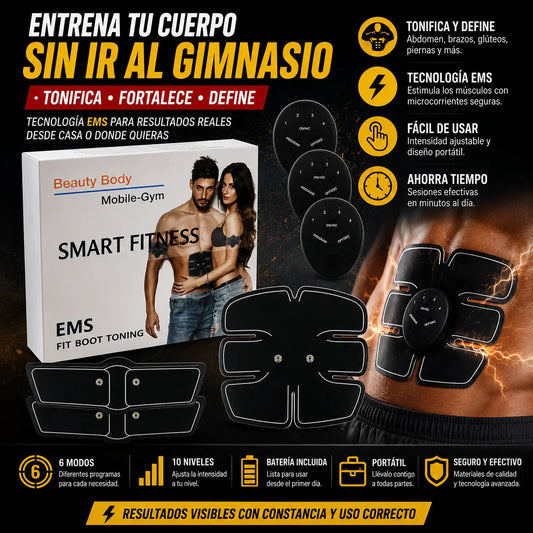 Gimnasia Pasiva 3 En 1 Smart Fitness