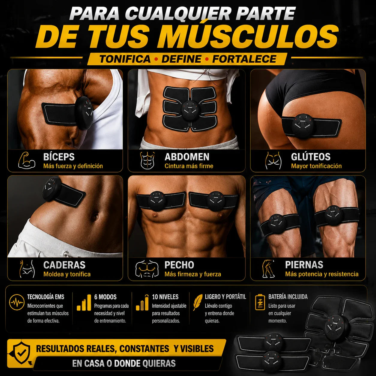 Gimnasia Pasiva 3 En 1 Smart Fitness