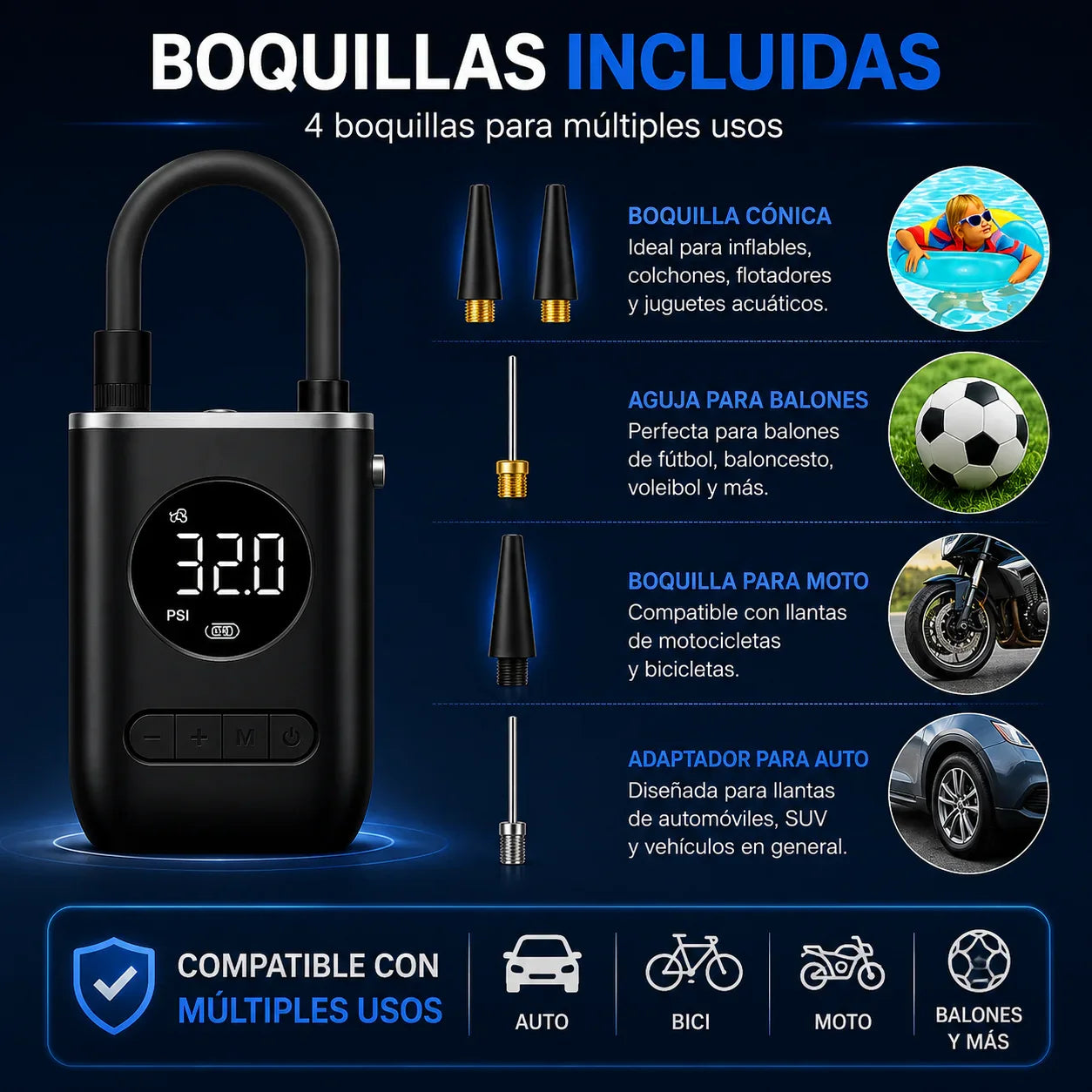 Mini Compresor AirPro 3668™