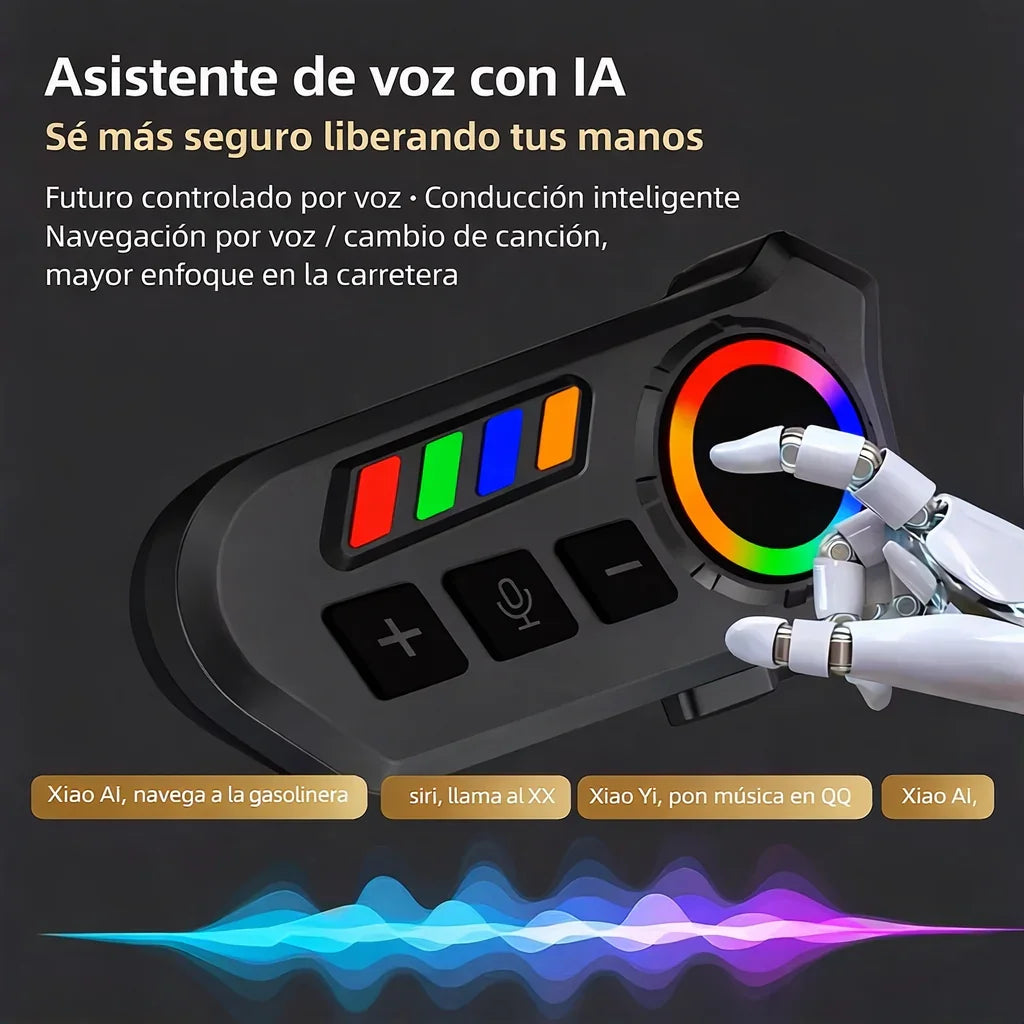 MotoSync™ | Conduce conectado sin soltar el manubrio