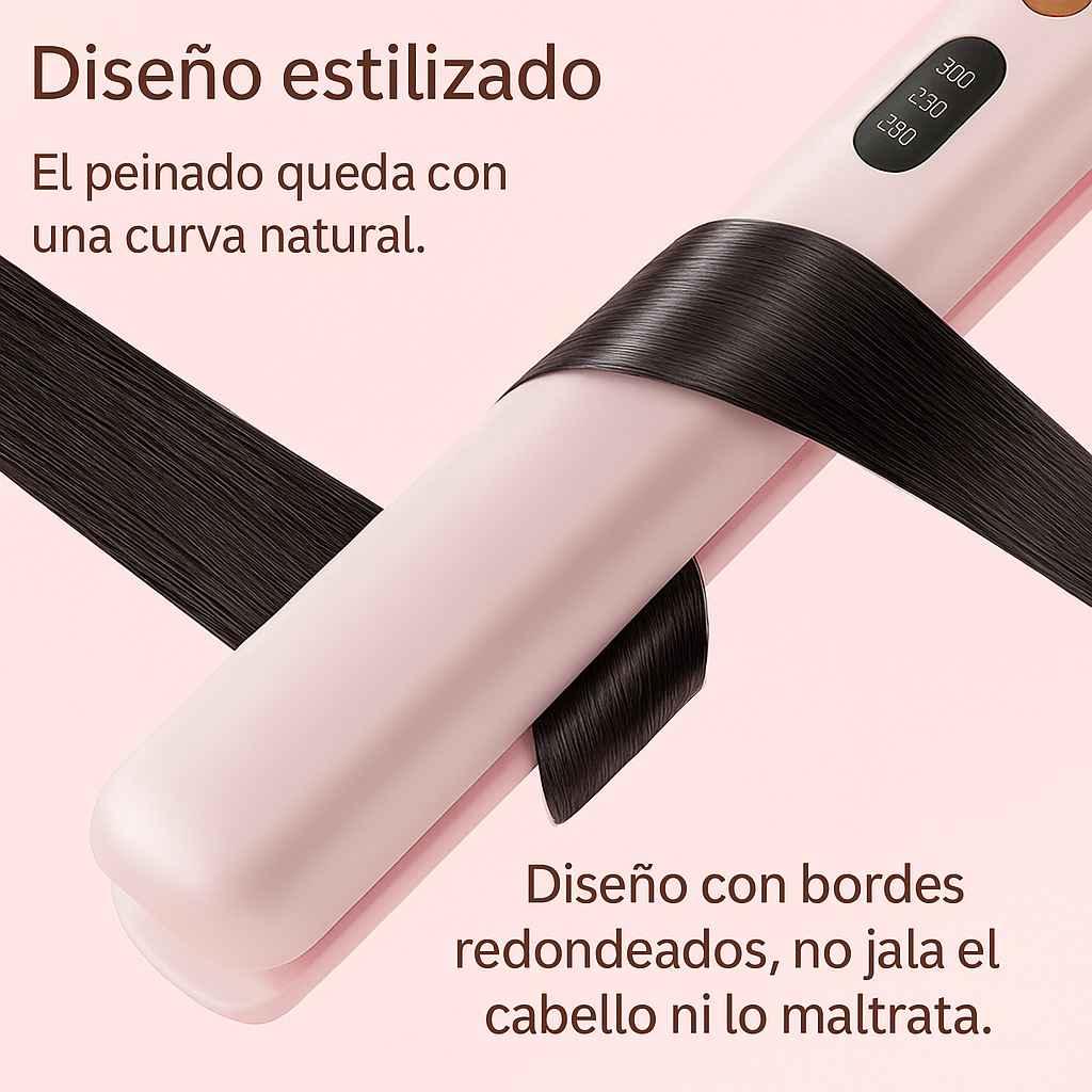 HairLuxe™ Plancha Inalámbrica Recargable