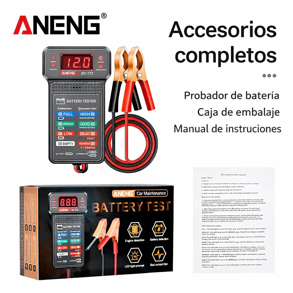 VoltCheck Pro™ | Revisa tu batería antes de que falle