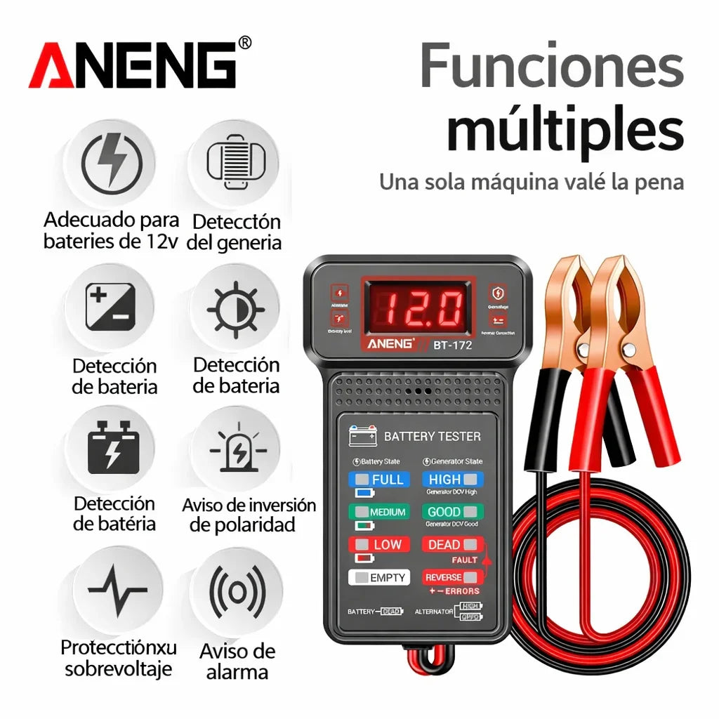 VoltCheck Pro™ | Revisa tu batería antes de que falle