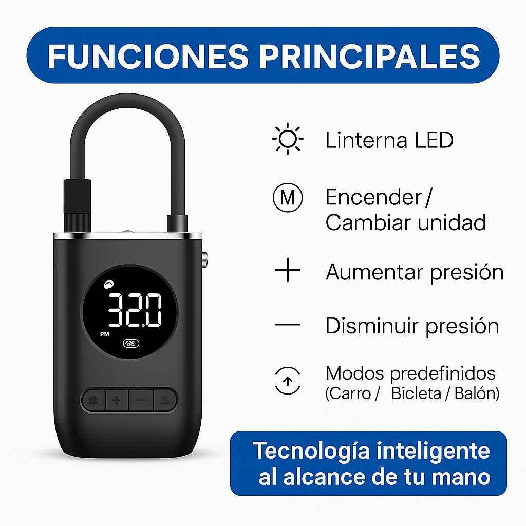 Mini Compresor AirPro 3668™