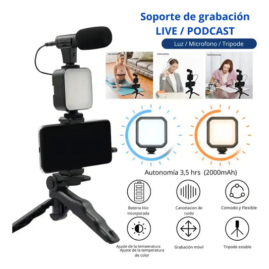 Kit De Grabación Semi-Profesional AY-49