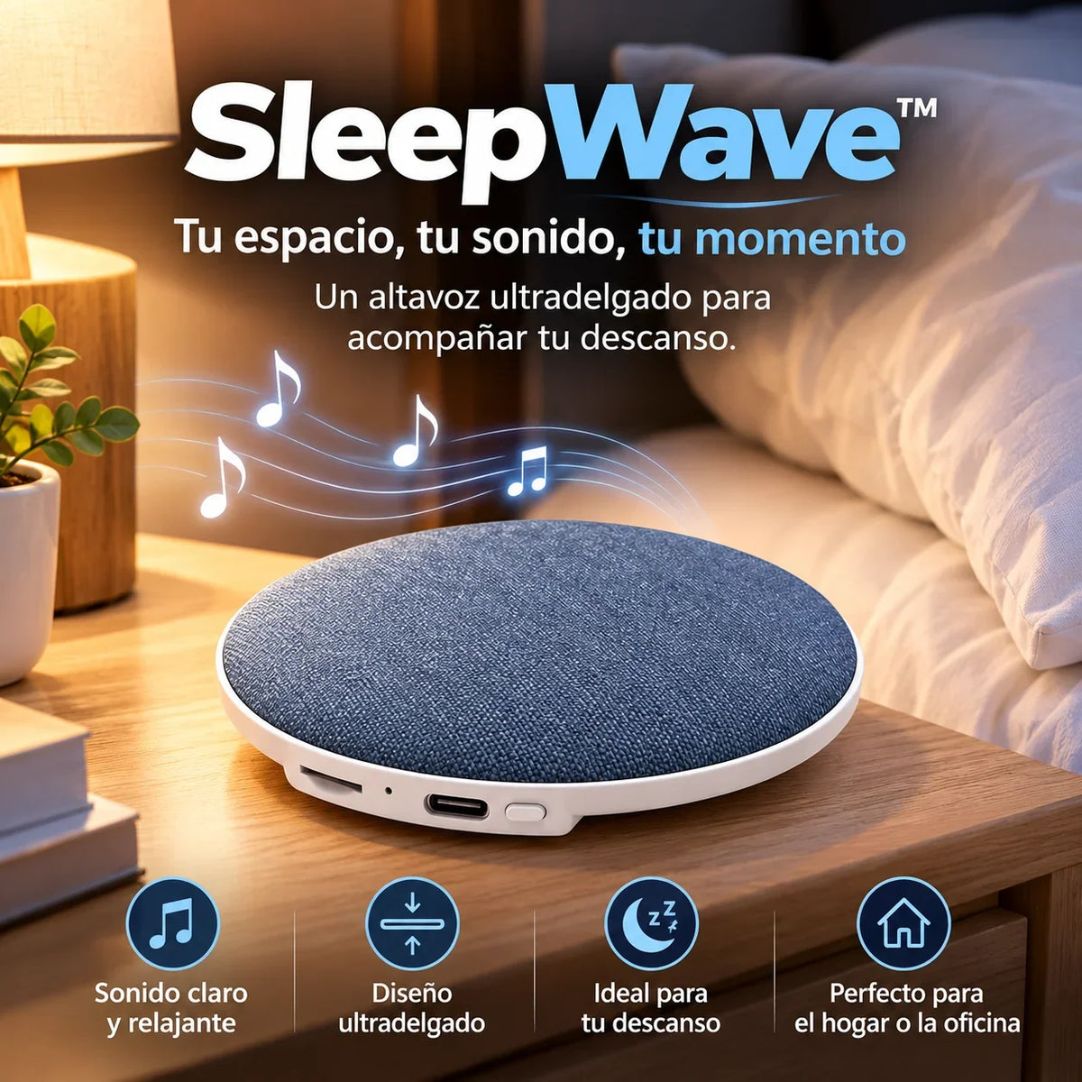 SleepWave™ Altavoz de Almohada Inteligente