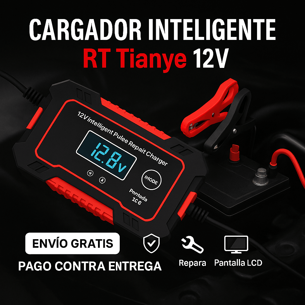Cargador Inteligente RT Tianye 12V - SportFree