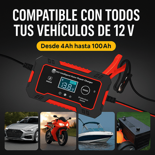 Cargador Inteligente RT Tianye 12V - SportFree