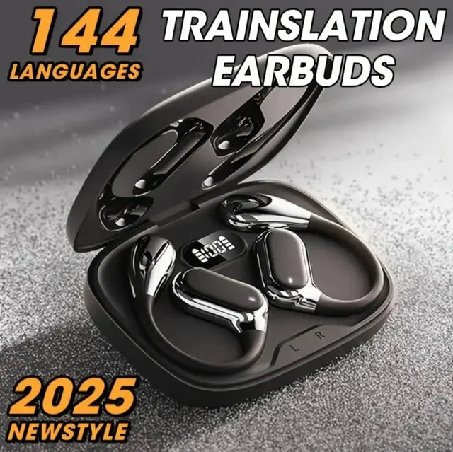 Audífonos Inalámbricos IA Traducción en 144 Idiomas