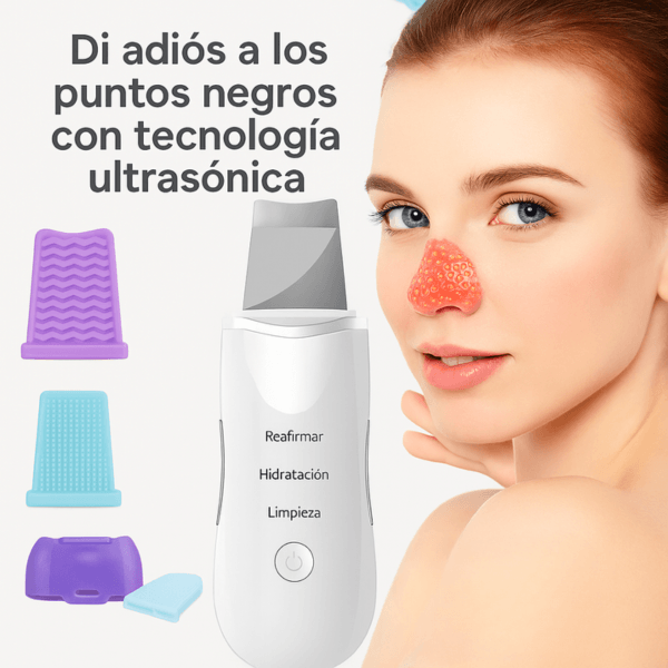🌻👱‍♀️💄Limpiador Facial 3 En 1 / Espátula Ultrasónica🌻👱‍♀️💄 - SportFree