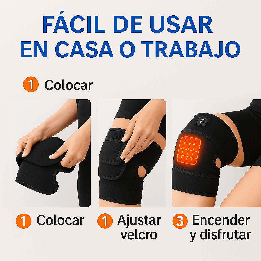 🩺🔥🏋‍♂Rodillera Térmica / Terapia Con Calor🩺🔥🏋‍♂ - SportFree