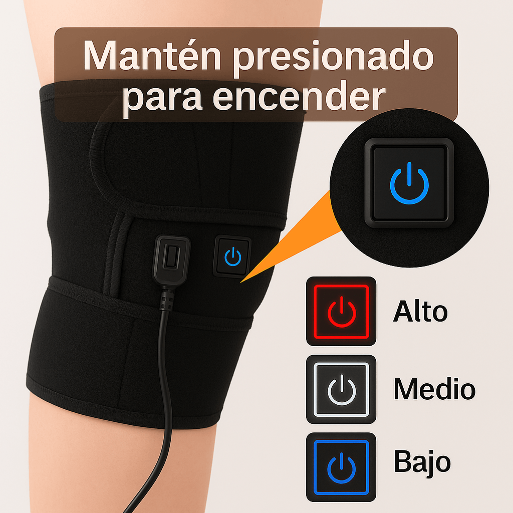 🩺🔥🏋‍♂Rodillera Térmica / Terapia Con Calor🩺🔥🏋‍♂ - SportFree