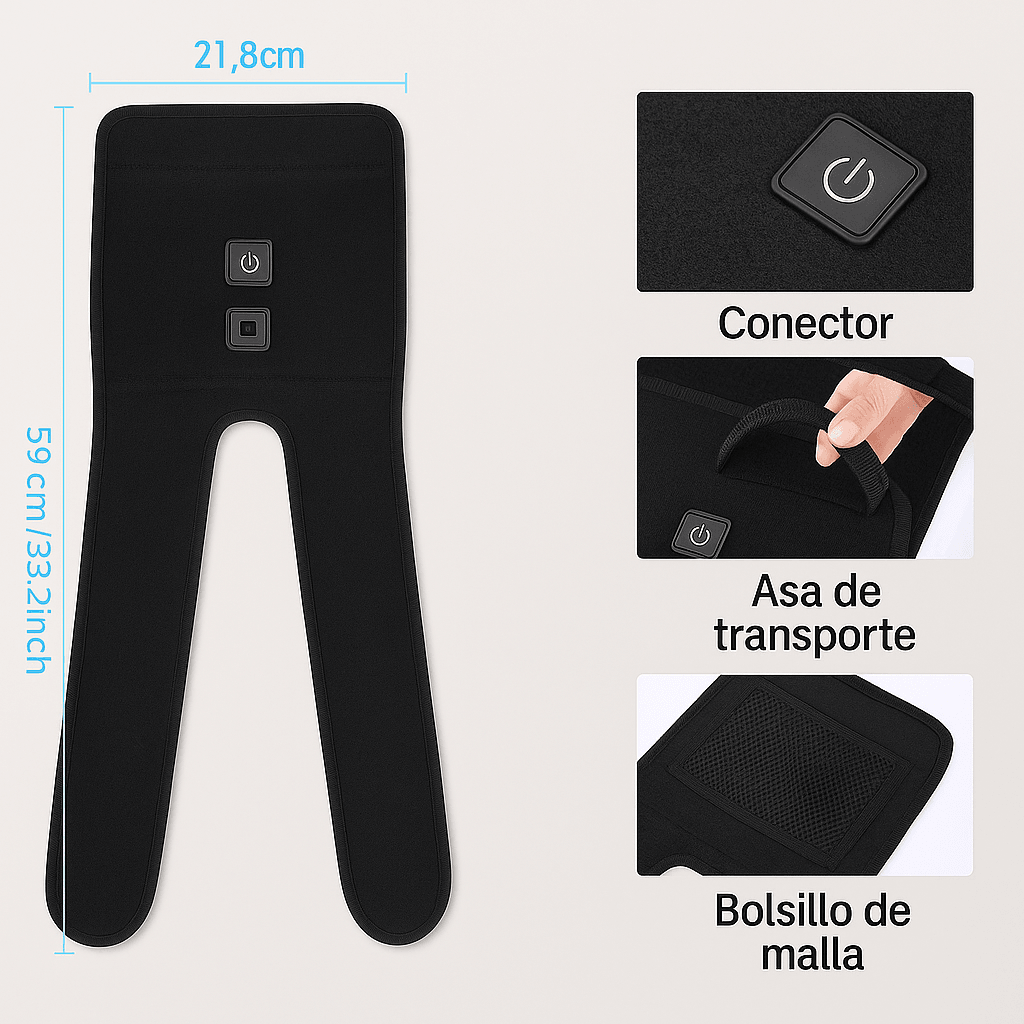 🩺🔥🏋‍♂Rodillera Térmica / Terapia Con Calor🩺🔥🏋‍♂ - SportFree